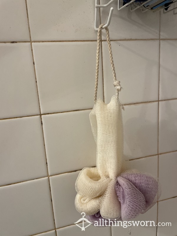 Well-Used Shower Loofah