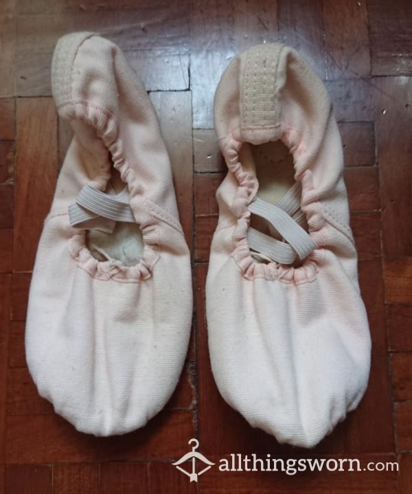 Heavily-used Stinky Ballet Shoes