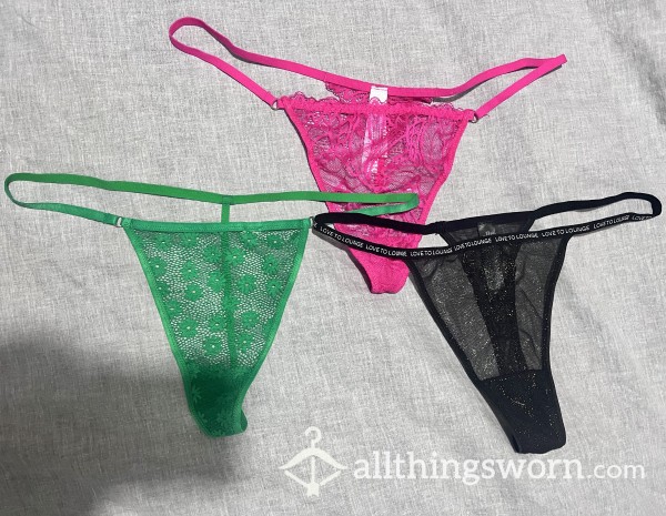 Worn Thongs - Choose Your Colour