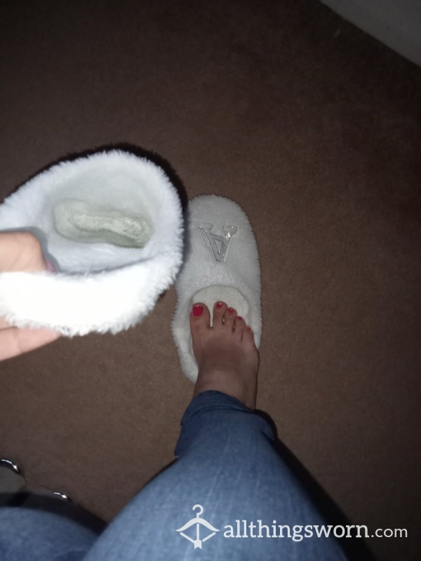 Well Worn And Loved Slippers