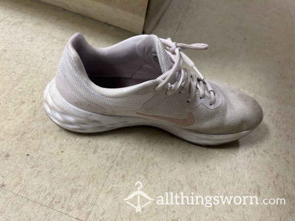 Well-worn And Smelly Nurse Shoes