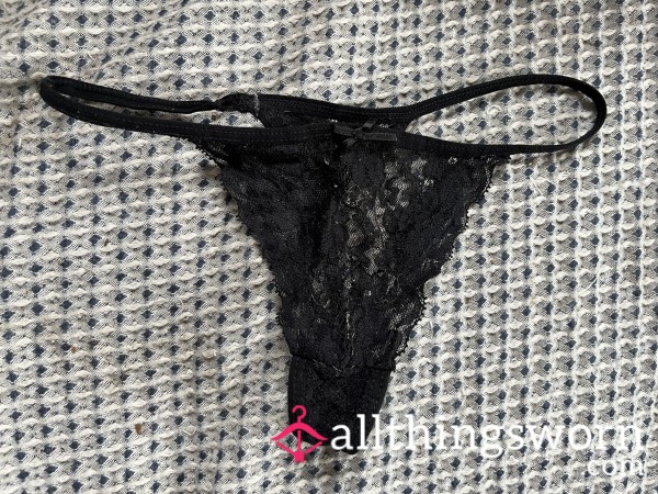 Well-worn Ann Summers G-string With A Surprise Item For First Buyer!