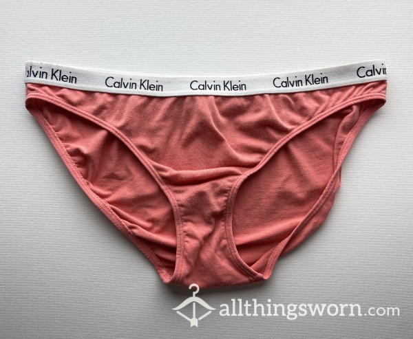 Well Worn Calvin Klein Underwear / Brief Orange