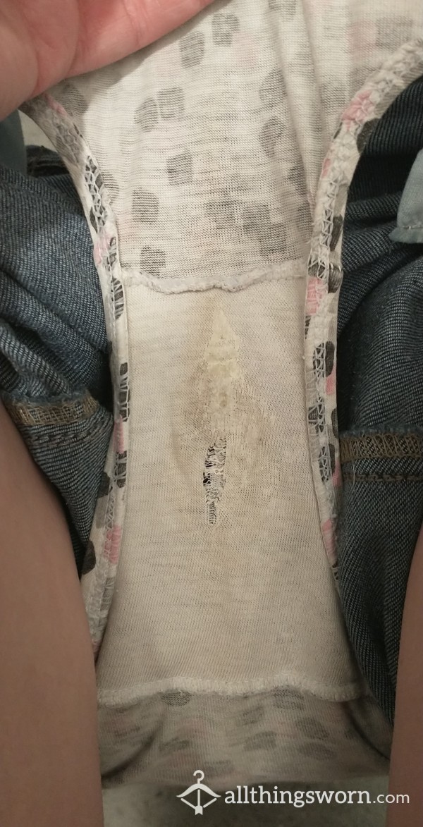 Well-Worn Cotton Panties ❤️