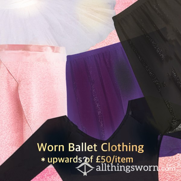 Well Worn Dance Skirts X3, Tutu X1, Leotard X1 🖤 ALL S/m Size 10