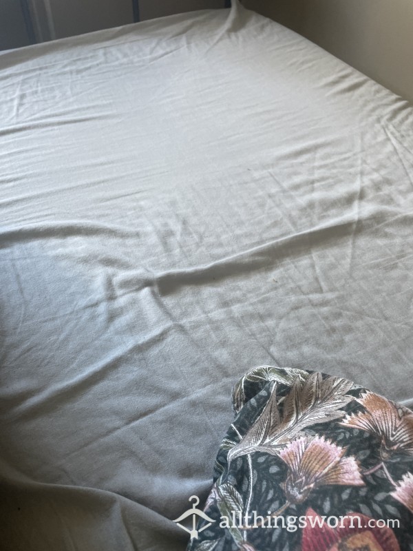 Well Worn Dirty Cum Stained Bedding