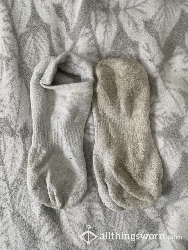 🧦🤍❕Well Worn Dirty Old Socks - Worn To Your Preferences