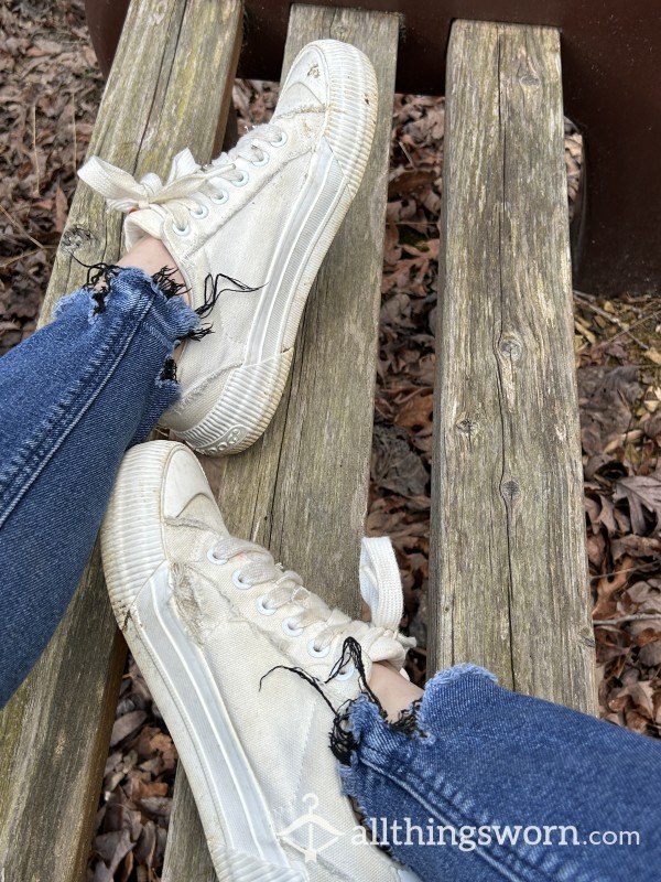 SOLD Worn Dirty Sneakers