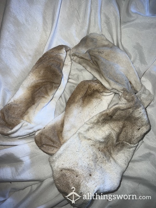 Well Worn Dirty Socks For One Pair