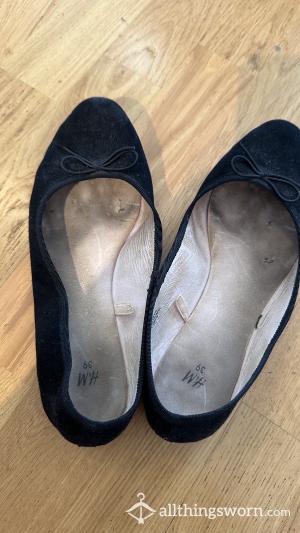 Well Worn Dirty Stinky Ballet Flats - SOLD