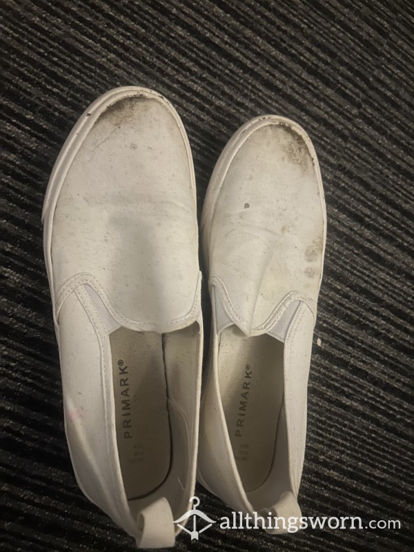 Well-worn Flat Shoes