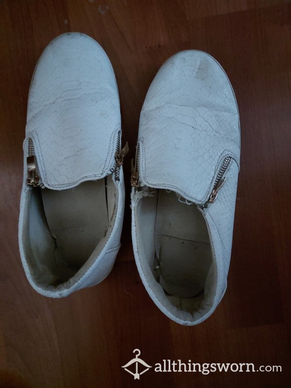 Well Worn Flat Shoes, Still Wearing Them Now.