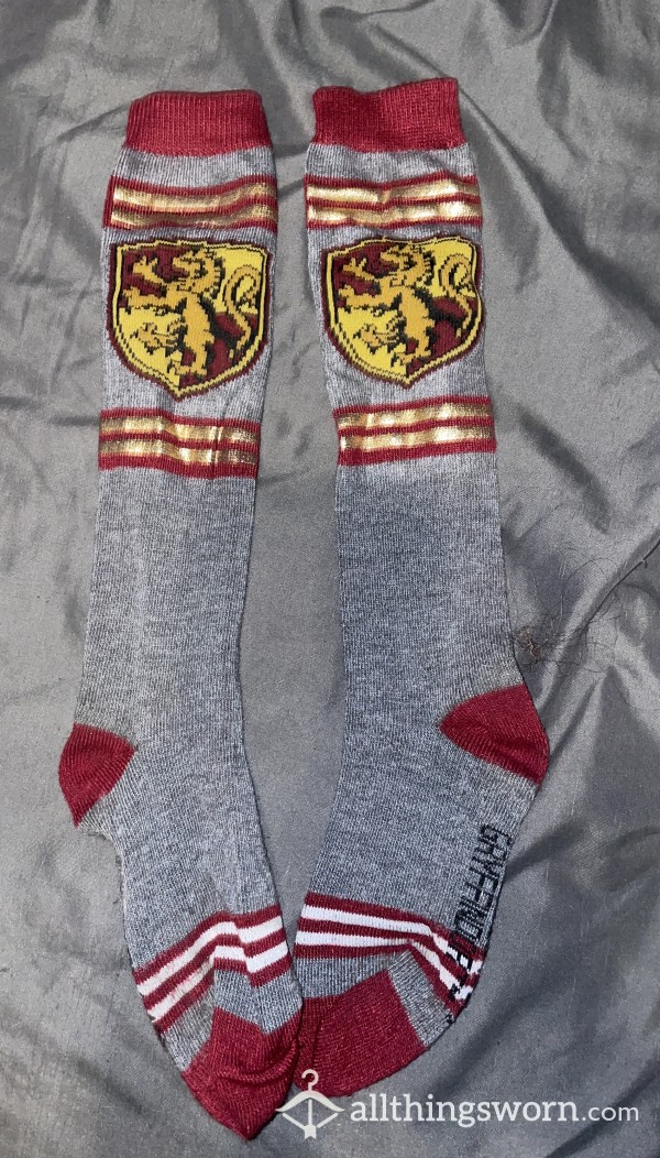 48hr Wear Harry Potter Gryffindor Knee High Socks 💛❤️