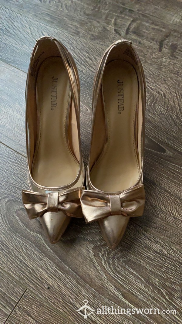 Well-Worn Heels For The Taking!