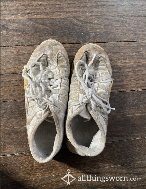Well-Worn In Cheer Shoes