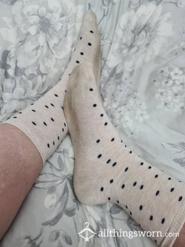 Well Worn Ladies Spotty Socks