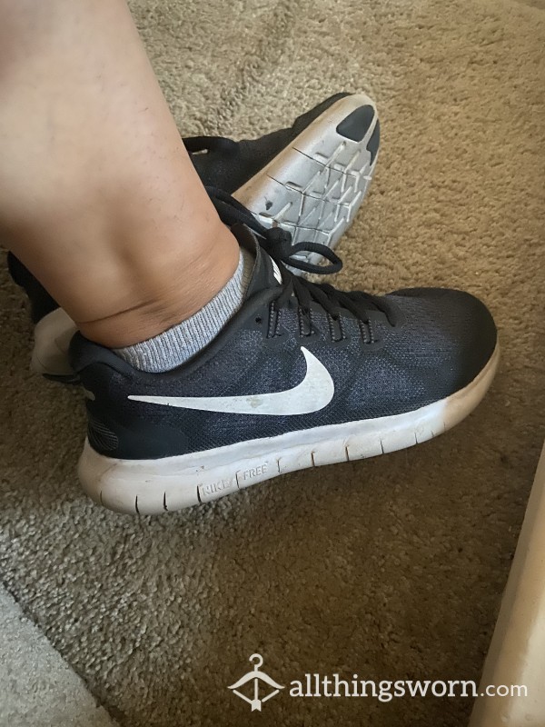 Well Worn Nike Trainers Size 5