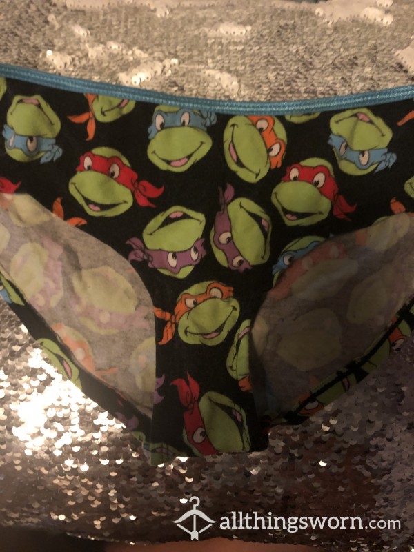 Well-worn Ninja Turtle Panties