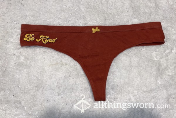Well Worn OLD Thong|Be Kind