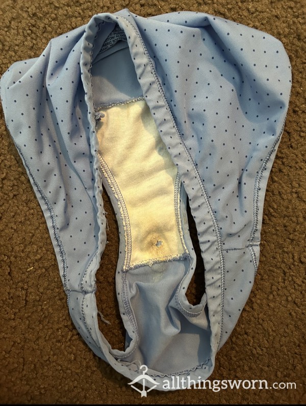 Well-Worn Panties With Holes And Stains