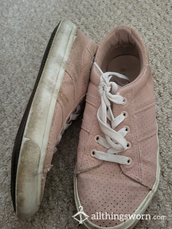 Well Worn Pink Trainers