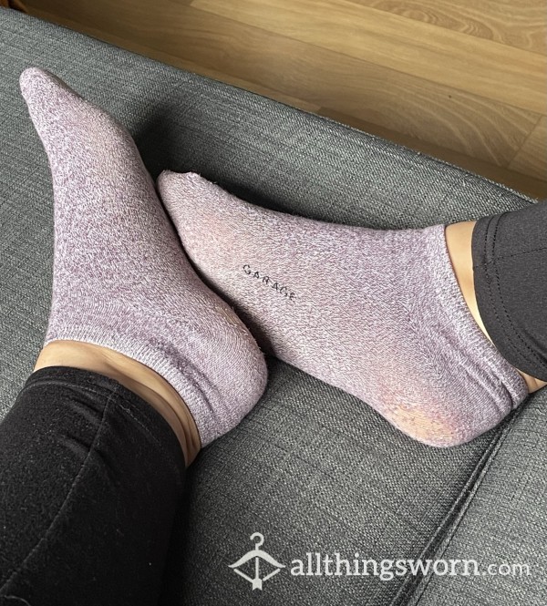 Well Worn Purple Socks 💜 3 Day Wear