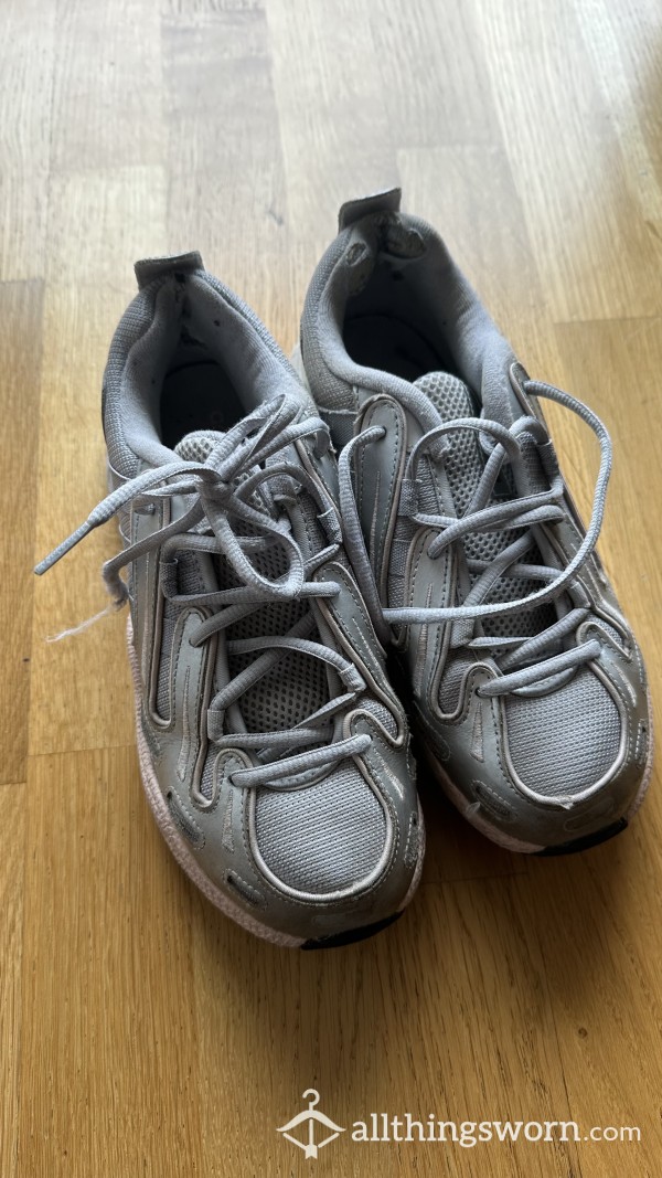 Well Worn Smelly Adidas Sneakers
