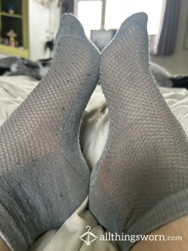 Well-worn Running Socks