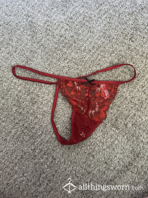 Well-worn Sexy Red G-String