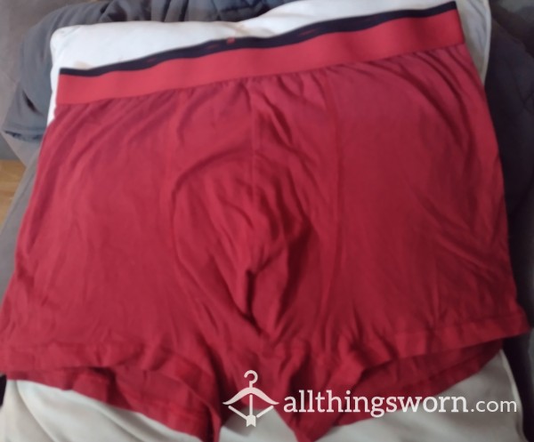 Well Worn Sexy Red XL Boxers