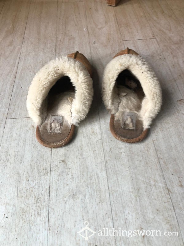 Well Worn Smelly Slippers, They Are Very Smelly, I Can Supply Several Pairs