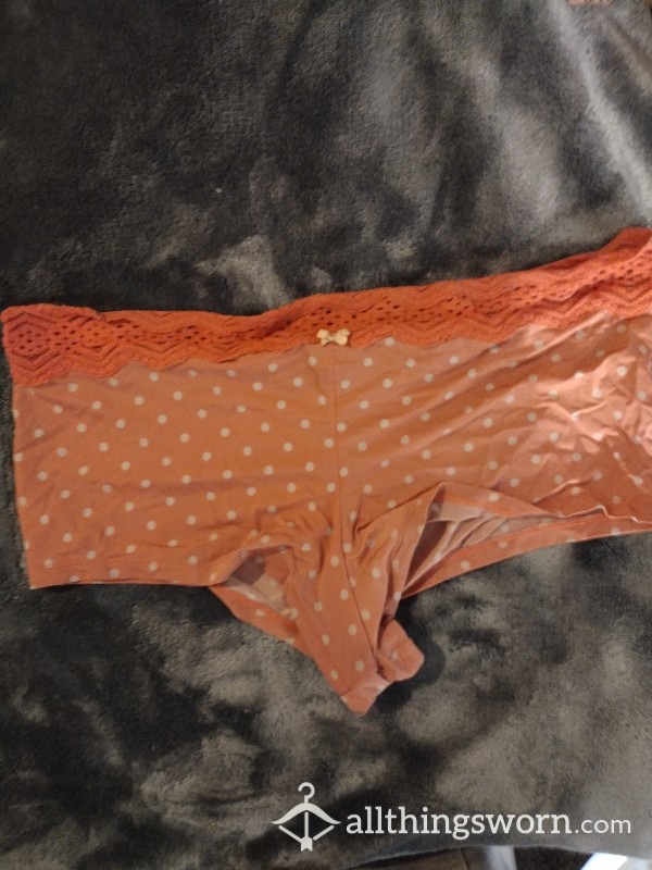 Well Worn Stained Boy Short Panties