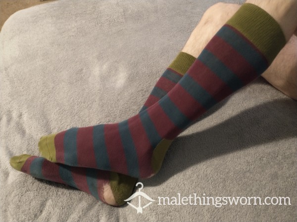 Well-Worn Striped Socks