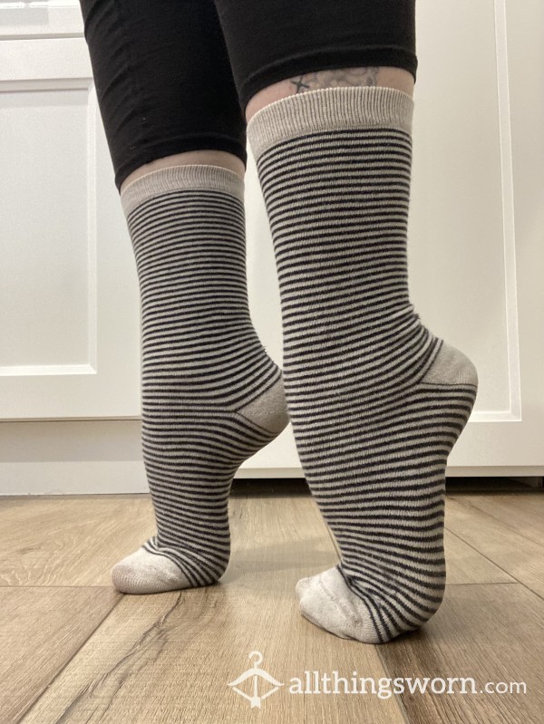 Well Worn Stripey Socks