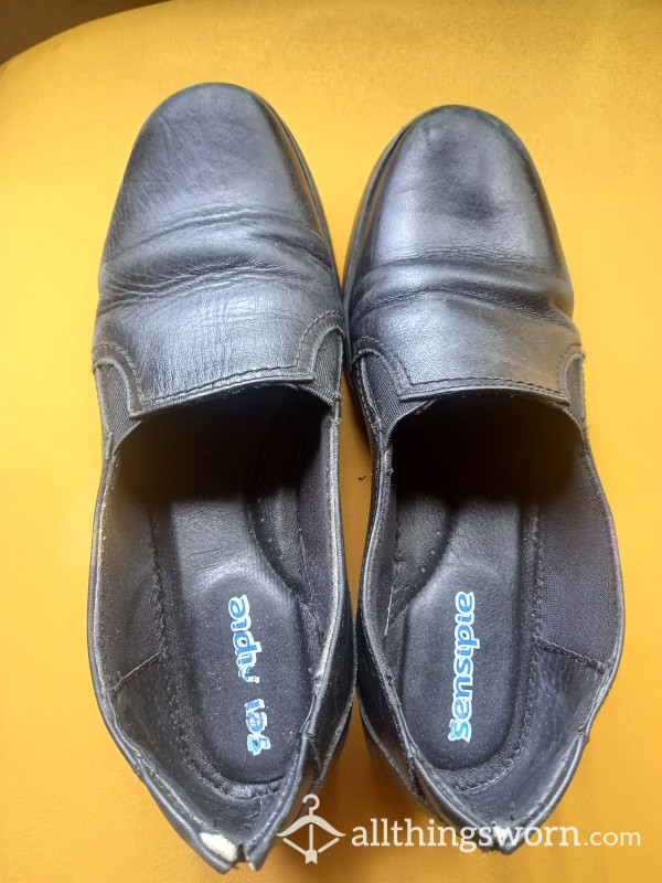 Well-worn Teacher Shoes