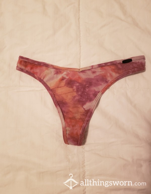 48 Hr Wear Well-Worn Victoria's Secret Thong