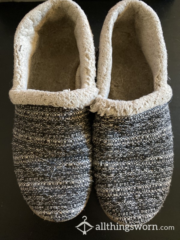 Well Worn Toms Slippers