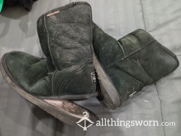 Well-worn Ugg Boots