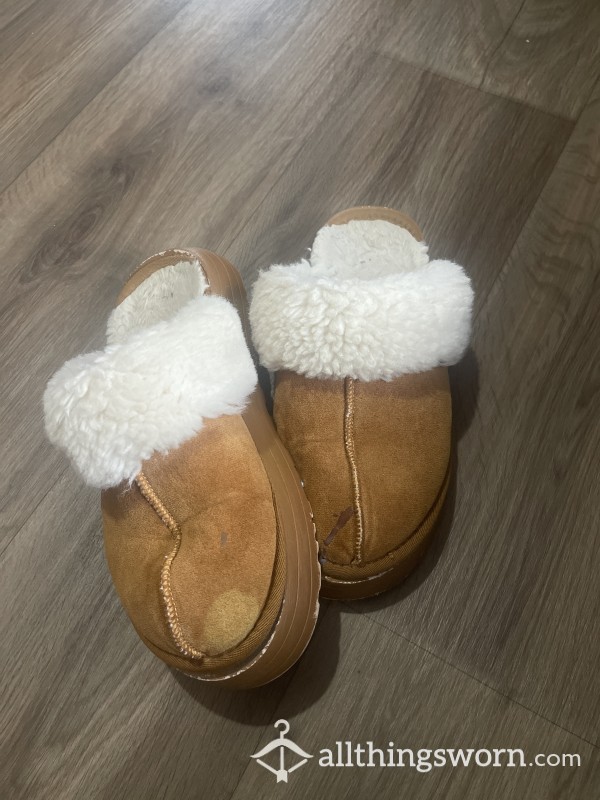Well Worn Ugg Slippers