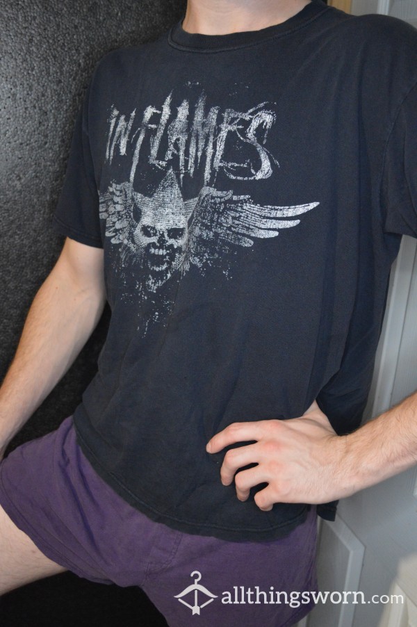 Well-worn In Flames Concert T-Shirt