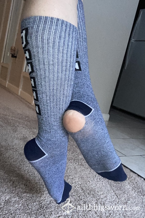 VS Navy Blue Knee High Socks