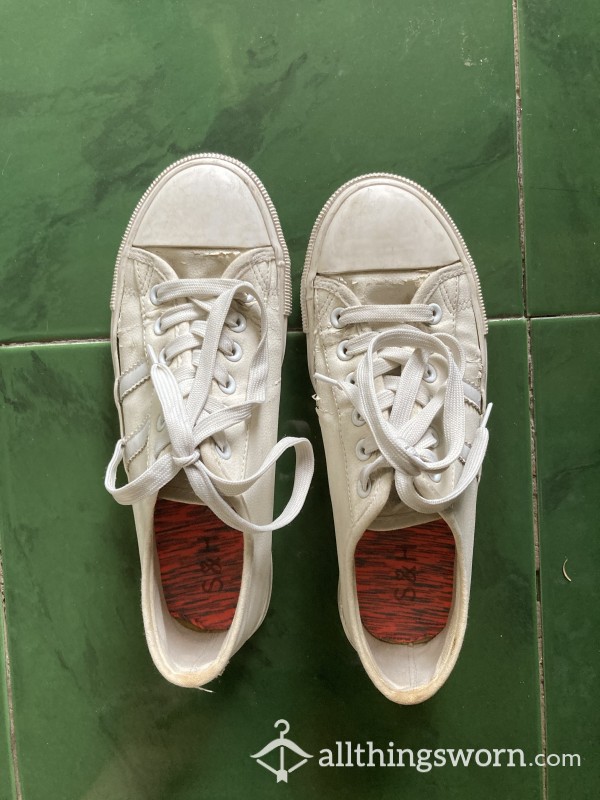 Well-worn White Shoes