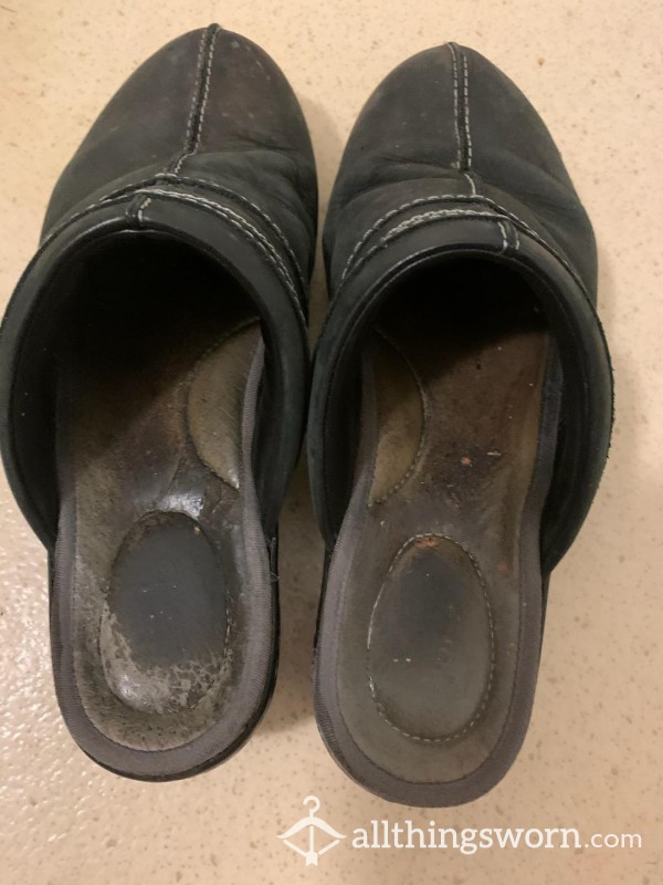 Well Worn Work Shoes