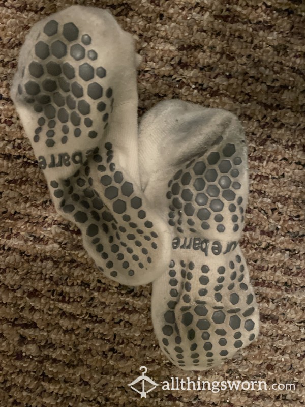 Sweaty Yoga Socks-worn More Since Post