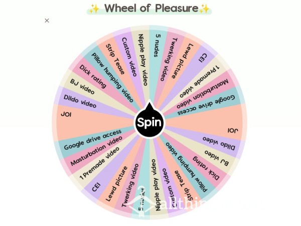 Wheel Of Pleasure✨💸