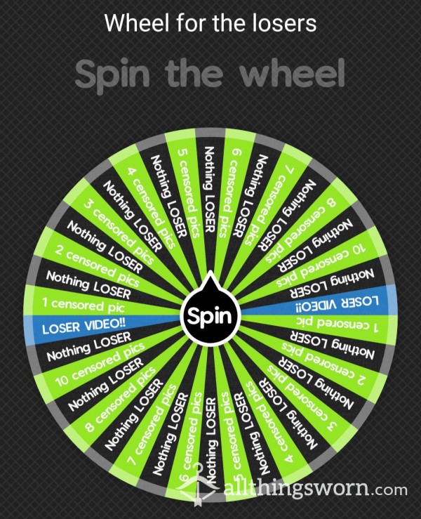 Wheel Spin For The LOSERS