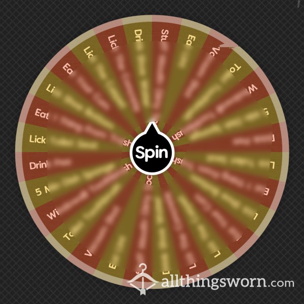 Wheel Spin: Gross Tasks