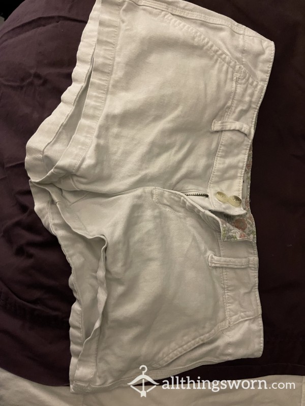 White AE Shorts