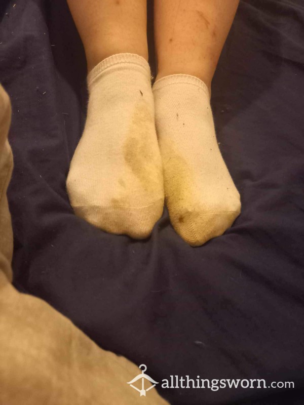 "white" Ankle Socks
