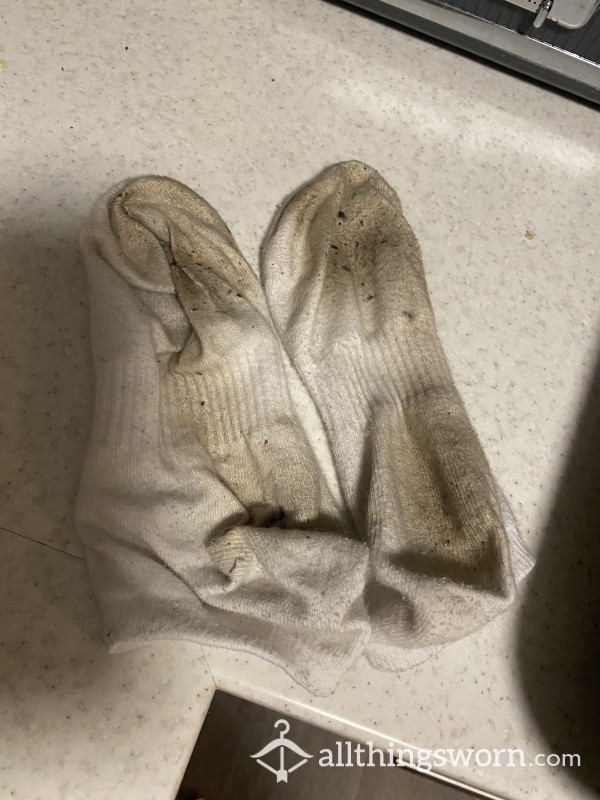 White Ankle Socks - 48hrs Wear!